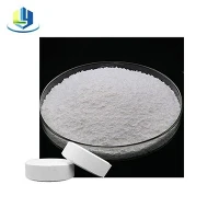 工場供給 SDIC CAS 2893-78-9 56% 60% ジクロロイソシアヌル酸ナトリウム プール消毒剤タブレット